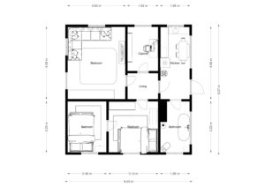 plan d'une maison